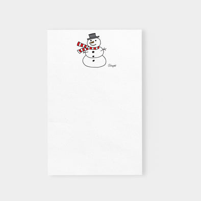 Snowman Notepad