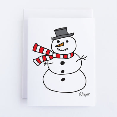 Snowman Notecard Set