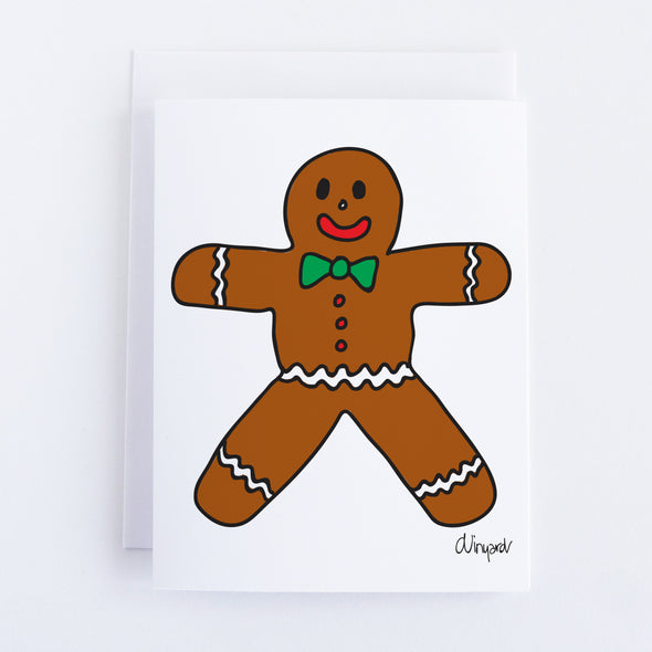 Gingerbread Man Notecard Set